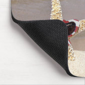 Amerikaanse Starvis met vlag Muismat (Hoek)