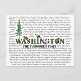 Amerikaanse Staten - Briefkaart Washington