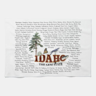 Amerikaanse staten - Idaho Kitchen Towel Theedoek