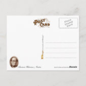 Amerikaanse Statesmen en Orators Briefkaart (Achterkant)