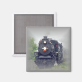 amerikaanse steamtrein magneet (Voorkant / Achterkant)