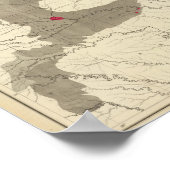 Amerikaanse steenkoolvelden poster (Hoek)