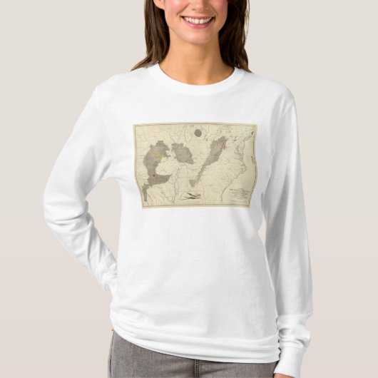 Amerikaanse steenkoolvelden t-shirt (Voorkant)