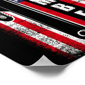 Amerikaanse stekelbekleding poster (Hoek)