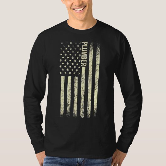 Amerikaanse stekker t-shirt (Voorkant)