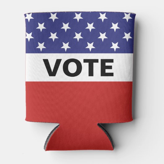 Amerikaanse stem blikjeskoeler (Voorkant)