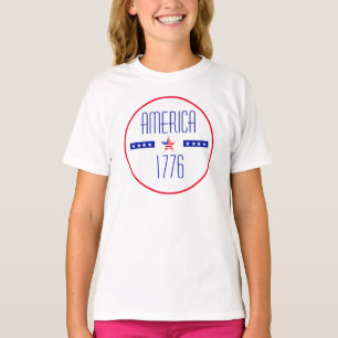 Amerikaanse ster 1776 T-Shirt