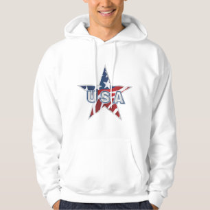 Amerikaanse ster hoodie
