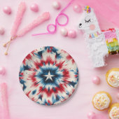 Amerikaanse ster papieren bordje (Feest)