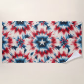 Amerikaanse ster strandlaken (Voorkant)