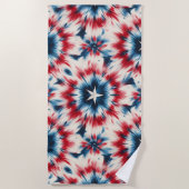 Amerikaanse ster strandlaken (Voorkant)