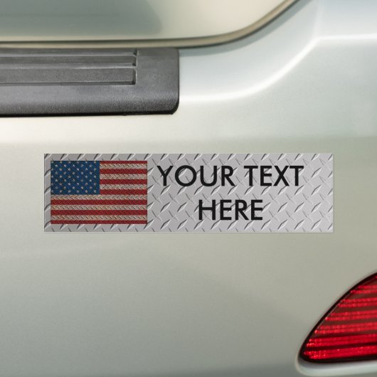 AMERIKAANSE STERKTE BUMPERSTICKER (Op auto)