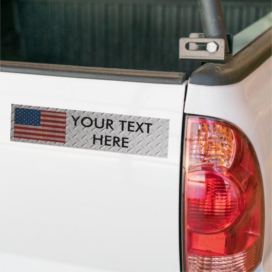 AMERIKAANSE STERKTE BUMPERSTICKER (Op Truck)