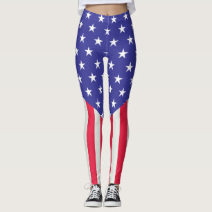 Amerikaanse sterren en strepen Amerikaanse vlag li Leggings