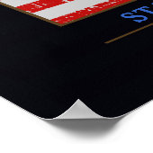 Amerikaanse sterren en strepen voor altijd poster (Hoek)