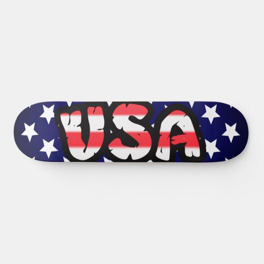 Amerikaanse sterren persoonlijk skateboard (Horizontaal)
