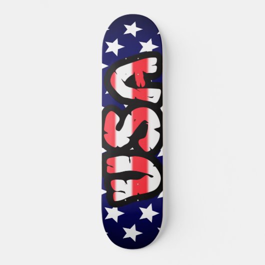 Amerikaanse sterren persoonlijk skateboard (Voorkant)