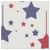 Amerikaanse sterren Red Blue Stof (Close Up)