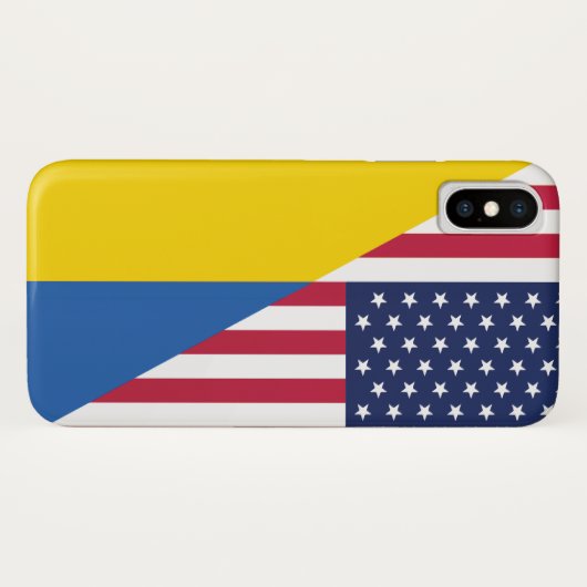 Amerikaanse steun aan Oekraïne Sherpa Blanket Case-Mate iPhone Case (Achterkant (horizontaal))