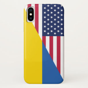 Amerikaanse steun aan Oekraïne Sherpa Blanket Case-Mate iPhone Case