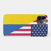 Amerikaanse steun aan Oekraïne Sherpa Blanket Case-Mate iPhone Case (Achterkant (horizontaal))
