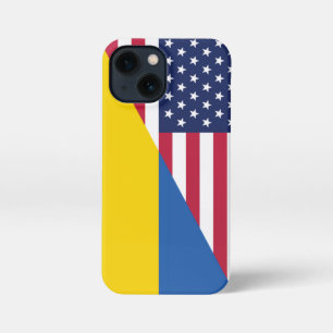 Amerikaanse steun aan Oekraïne Sherpa Blanket iPhone 13 Mini Hoesje
