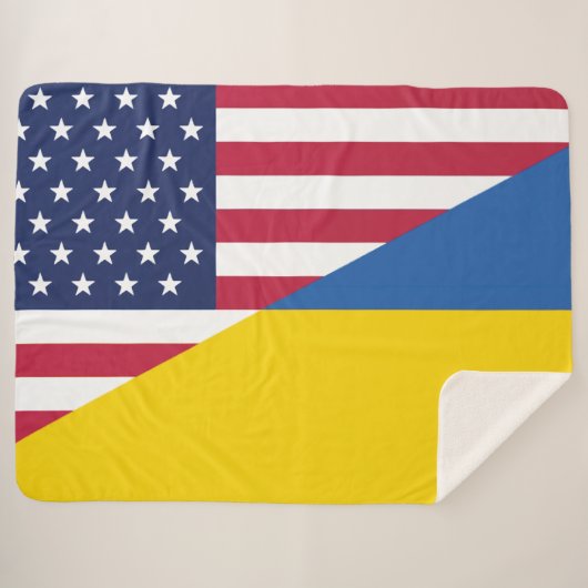 Amerikaanse steun aan Oekraïne Sherpa Deken (Voorkant (horizontaal))