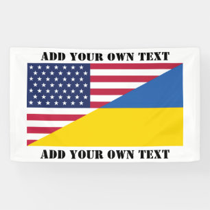 Amerikaanse steun aan Oekraïne-Sierkussen Spandoek