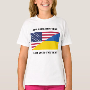 Amerikaanse steun aan Oekraïne-Sierkussen T-shirt