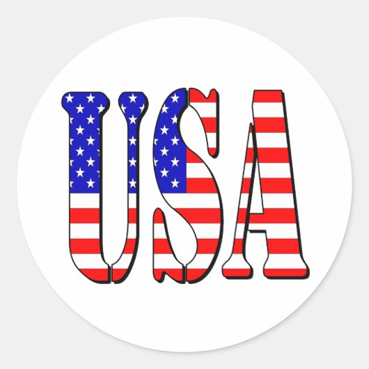 Amerikaanse Sticker (Voorkant)