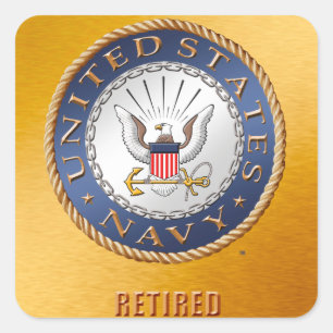 Amerikaanse Sticker met pensioen