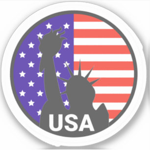 Amerikaanse Sticker voor aërobe reizen