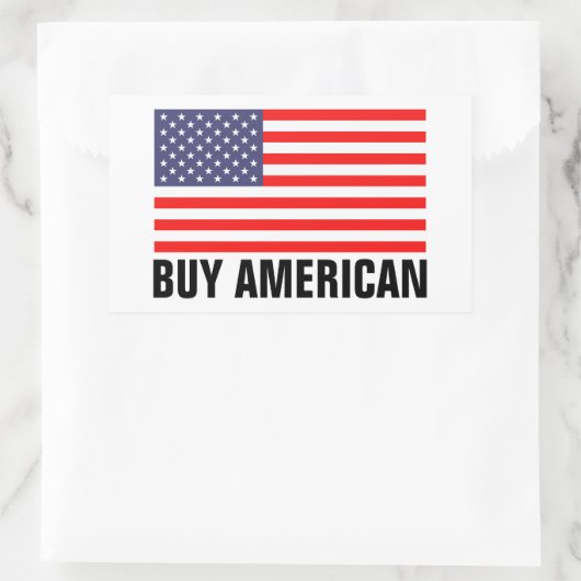 Amerikaanse stickers kopen met Amerikaanse vlag (Tas)