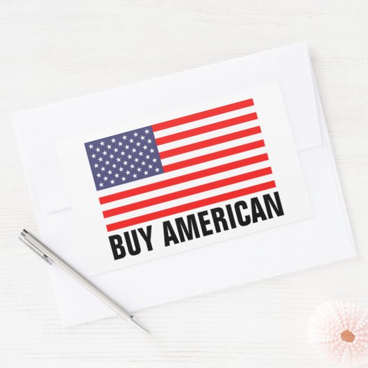 Amerikaanse stickers kopen met Amerikaanse vlag (Envelop)