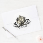 Amerikaanse Stickers van Staffordshire Terrier (Envelop)