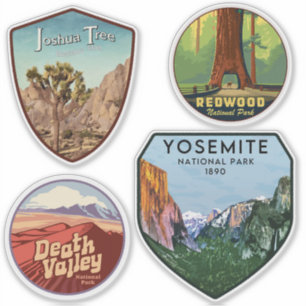 Amerikaanse Stickers voor  reizen