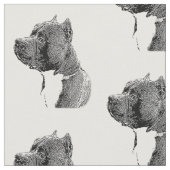 Amerikaanse stiefhond Fabric Stof (Close Up)