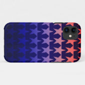 Amerikaanse stijl-ART Case-Mate iPhone Case (Achterkant (horizontaal))