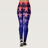 Amerikaanse stijl-ART Leggings (Achterkant)