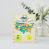 Amerikaanse  stijlkaart (Staand voorkant)