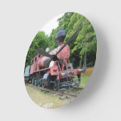 Amerikaanse stoomlocomotief Ronde Klok (Hoek)