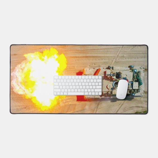 AMERIKAANSE STRIJDTANK - M1 ABRAMS BUREAUMAT (Keyboard & Muis)