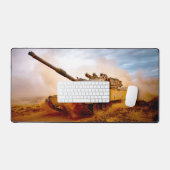 AMERIKAANSE STRIJDTANK - M1 ABRAMS BUREAUMAT (Keyboard & Muis)