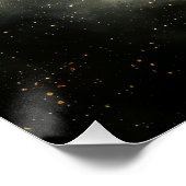 Amerikaanse strijdvlag perfect poster (Hoek)