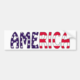 Amerikaanse strips bumpersticker
