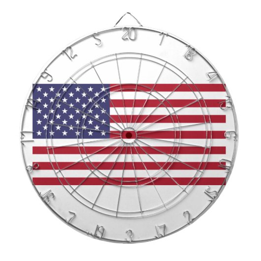 Amerikaanse strips dartbord (Voorkant)