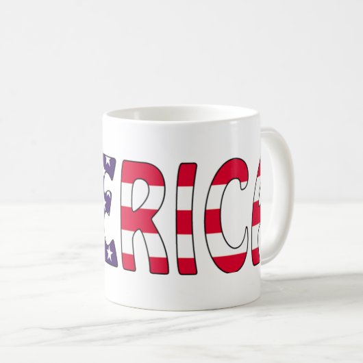 Amerikaanse strips koffiemok (Voorkant rechts)