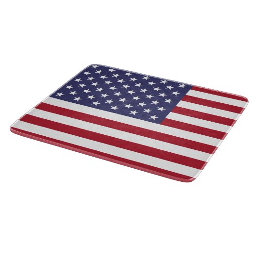 Amerikaanse strips snijplank (Hoek)