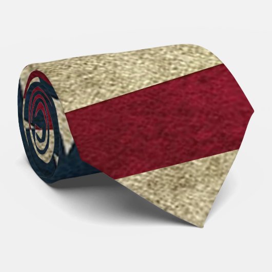 Amerikaanse Stropdas Necktie (Opgerold)