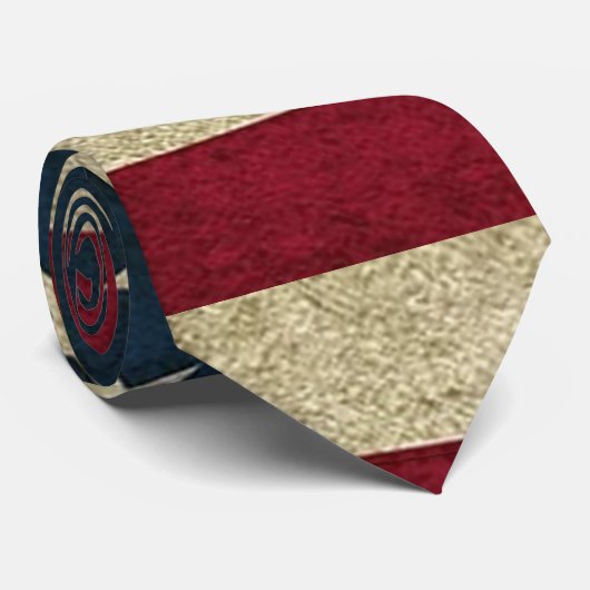 Amerikaanse Stropdas Necktie (Opgerold)